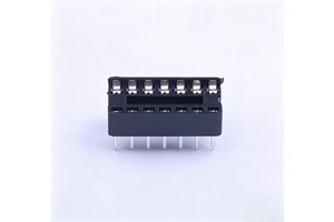 2.54mm IC Socket/Transistor Socket Z-ICS0S14P-NG00 BLACK 34/REEL