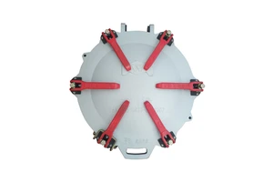 Wholesale Bohai Brand Fuel Tanker Truck Manhole Cover High Quality Truck Body Parts Aluminum Alloy Manhole Cover