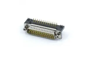 D-SUB 25Pin Male Connector R/A DIP Type DB25 Male Conector Connectors for PCB
