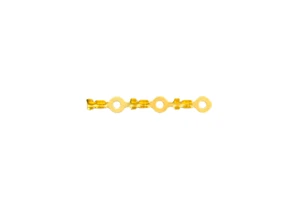 Insulated Ring Terminals in Red Blue Yellow-Crimp Wire Connectors for Electrical Wiring High Visibility Electrical Terminals