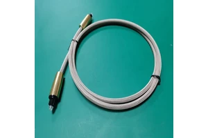 KINZ High-quality Square TOSLINK Optical Fiber Male-Male Connector with 24K Gold Plating-Direct Sales High-quality Manufacturers