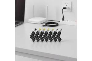 Laptop Accessories 5V/9V/12V DC Port Male to Type c Female Adapter Usb C Elbow Converter for Printer Router Charger Adapter
