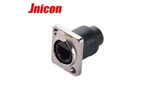 panel mount ethernet good quality rj45 connector power