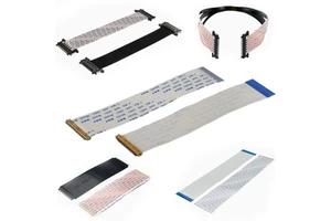 AWM 2070 FPC Cable 0.5mm Pitch 30/40 Pin Flexible Flat Ribbon Cable for LCD LED Screen Laptop EDP LVDS Connection