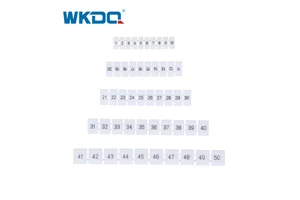 WONKEDQ UK Series Terminal Blocks Marker Strip