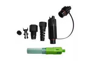 CaiLi SC APC Waterproof Fast Fiber Optic Connector for FTTH/FTTB/FTTX Networks Box Packaging