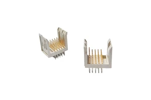 CompactPCI Backplane Connector 5x6 Row 30-Pin Straight Male Header - Press-Fit Power Socket for CPCI Chassis PCB Mounting