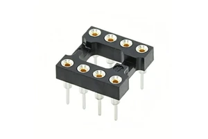 New Original Connectors 808-AG11D-ESL-LF 8 POS DIP Through Hole IC Sockets for ICs and Transistors