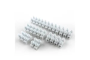Heavy Power Original PA Series Plastic Terminals Strip 12 Holes Push in Wire Connector Electrical Wiring Screw Terminal Block
