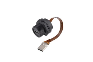USB Type C GEN 1 Type-C 3.0 3.1 Waterproof Connector IP67/68 Thread Type Cable Plug and Socket Connector