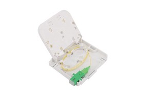 1 Core FO Optical Termination Outlets Fiber Optic Wall Socket With LC And SC Connectors 4G Network Used Ftth Terminal Box