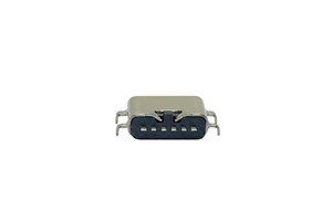 Dongguan OEM ODM manufacturer SMD 0.8mm 1.2mm 1.5mm mid mount female 6 pin USB Type C otg connector