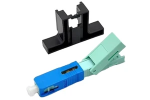 Hongsheng Green and Blue LC FC SC APC UPC Fiber Optic Fast Connector Engineering Plastics FTTH FTTB FTTX Made in China