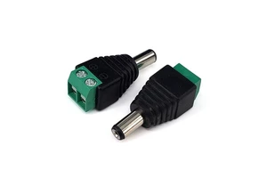 Hot Sale New Black DC Male Connector for Audio and Video Transmission High Demand Connectors