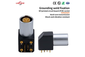 OEM Linkhive B Series EPG 00B 0B 1B 2 4 6 8 10 Pin Panel Mount Socket Way Female Socket Circular Push Pull Circular Connector