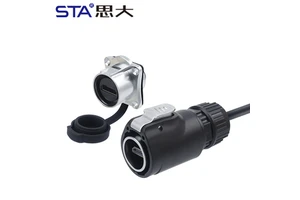 SL/LP24 HD Screen IP68 Waterproof Aviation Plug Connector for Audio Video Equipment Connections