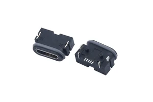 Waterproof IP67 USB 2.0 Type B 5 Pin SMT Micro USB Connector Female USB Jack Connector for Charging & Data Transmission