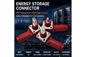 Customized High Voltage Connector 150A 200A 250A New Energy Lithium Battery Connector Energy Storage Terminal Blocks