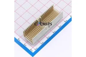 188834-1 Board-to-Board & Backplane Connector Through hole Component (THT),P=2mm Connector 154P 2mm Through Hole 7