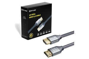 SYONG 18Gbps Fast Speed 4K HDMI2.0 Cable Version 4K60HZ for UHD TVs Monitors Laptop Gold Plated Connectors 2m 3m 5m 10m 15m 20m