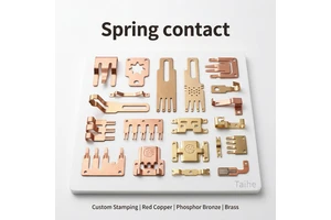 Customization Precision Stamping Battery Spring Terminal Contacts