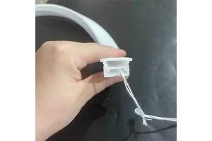LED flexible silicone light strip edge card slot professional indoor lighting neon soft light strip