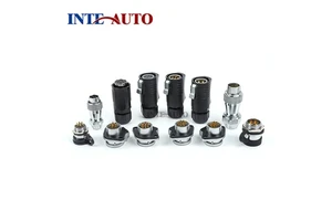 WP20 Waterproof M20 Connector Male Female Panel Mount 4Pins 6Pins 7Pins IP67 Brass Material 10A Rated Current for Audio Video