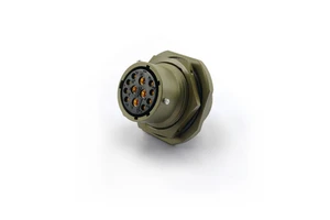 Factory Sale KILOTEC MIL SPEC MIL-DTL-26482 Series MS3114E14-12S 12pin Female Jam Nut Box Mount IP67 Rated Copper Gold Connector