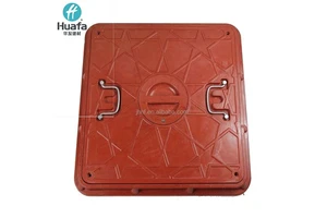 Square 500*500 new Design SMC manhole cover Cheap price