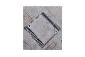 Modern Anti-Corrosion 304 Stainless Steel Outdoor Telecom Manhole Cover with Rainwater Flow Drainage