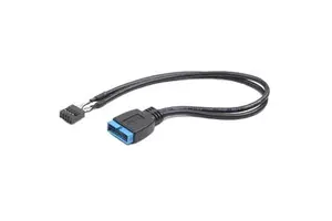 cable conector - conector interno 9 pines usb 2.0 a 19 pines usb 3.0, ideal para transferencias rpidas y conexiones seguras.