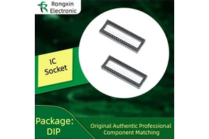 40Pin DIP IC Socket Through-Hole Integrated Circuit Connector for PCB Board Chip Installation