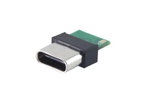 p PCT Waterproof Usb Type C Connector 3.0 2mm 5Pin DIP Panel Mount Usb Connector For X-rays Equipment