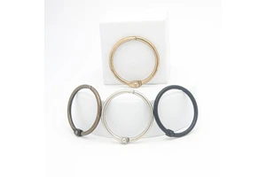 FREYA Binder Rings 32mm Inner Diameter Iron Material Easy Open Close Industrial Machinery Manual Wiring Organizer Ring