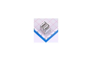 U-A-28DD-Y-1 Type-A USB 2.0 Standard Female Right Angle 4P+4P Contacts 2 Ports Current Rating 1.5A USB Connector UA28DDY1