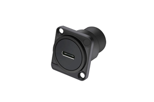 DAJIANG D Type Panel Mount Adapter Coupler USB Type C 3.1 Female Female Audio Video Module Converter Brass Contact Connectors