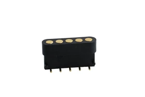 2.54mm Bending Type 5pin Pogo Pin Connector For SMT Spring Pin