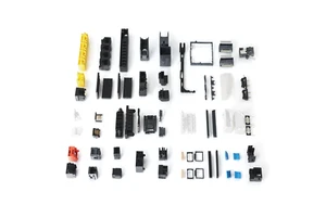 Battery Connector Metal Terminals-Custom Stamping Service with Aluminum Alloy/Brass/Copper Materials and Gold Plating
