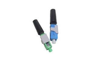 Factory Direct SC UPC Optic Quick Connector Fiber Optic Fast Connector FTTH Telecom Grade Cold Connector Wholesale