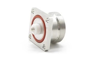 DIN 7/16 RF Coaxial Connectors with Screw-Coupling Design for Large Telecom Equipment