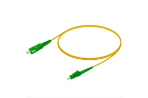 Factory Price Optic Fiber Patch Cord LC SC APC UPC Single Mode Simplex 10M 5M 3M 2M Patch Cord with Blue Green Connectors