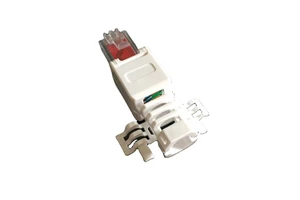 Patented Toolless Type 8P8C Network Crystal Head Cat6 UTP RJ45 Plug Connectors with Fixed Ring