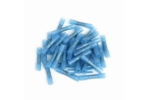 AWG16-14 Heat Shrink Butt Wire Connectors Anti-Corrosion Blue Heat Shrink Crimp Terminal Wire Connector