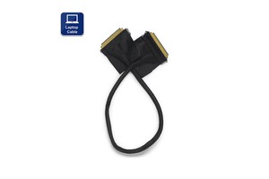 Ultra-Fine Coaxial Display Cable with PVC Jacket | 40P/30P A/A Dual-End Display Connector ICape Brand Customizable Length