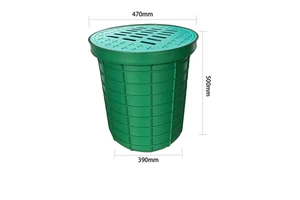 Plastic Inspection Chamber Manhole Well Assemble Manhole Chamber Box China Manufacturer Good Price