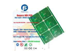 High Frequency PCB Rogers Material OEM One-Stop Fabrication DFM Consultation & PCB Manufacturing Quick Turn Prototype