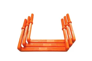 EN13101 Plastic Polypropylene PP Orange Color Coated Galvanized Steel Core Manhole Step