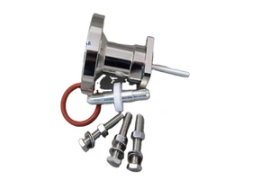 7/8'' EIA Flange 32mmSQ Panel Mount RF Coaxial Connector with 25mm M*5 Thread