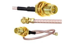 15cm RP-SMA/MHF RG178 Coaxial Adapter UFL IPX Low Loss Extension Cable Pigtail RF Coaxial Cable Assemblies Connector Accessories