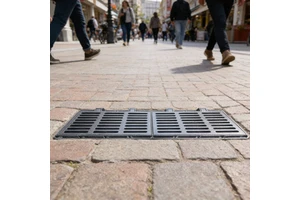 Wholesale Price Ductile Iron Manhole Cover Gully Grate Rectangular Heavy Duty Cast Iron Drain Cover